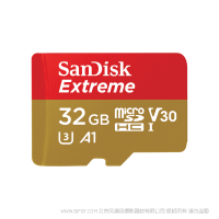 閃迪 SDSQXVF-032G-ZN6MA  32GB TF卡 讀100MB/s寫60MB/s V30 U3 支持4K拍攝 手機(jī)存儲(chǔ)卡