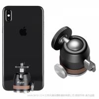 徠圖 Leofoto MBH-19迷你手機(jī)微單gopro 90&deg;全景底座萬向球形