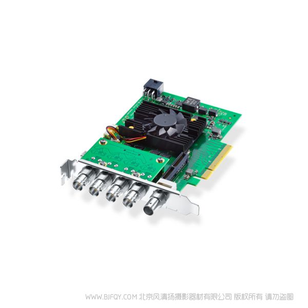 BMD DeckLink 8K Pro  一款高端數(shù)字電影級采集卡，可處理SD、HD、Ultra HD、4K及8K在內(nèi)的所有幀尺寸 四個(gè)12G SDI
